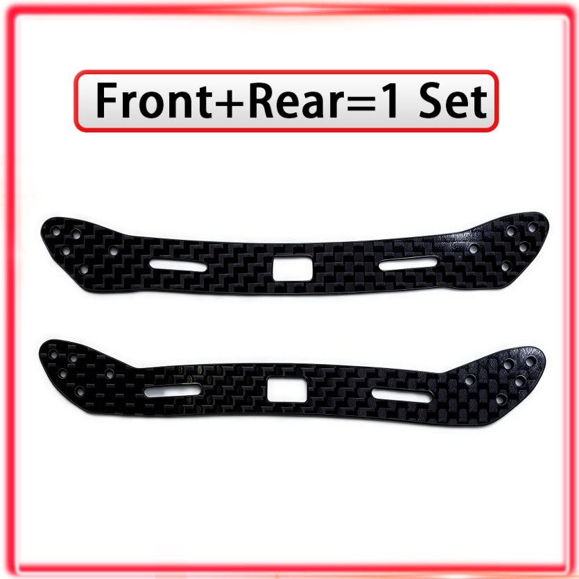 Tamiya Model Rc Car - Self-Made HG Carbon Front/Rear Multiroller Setting