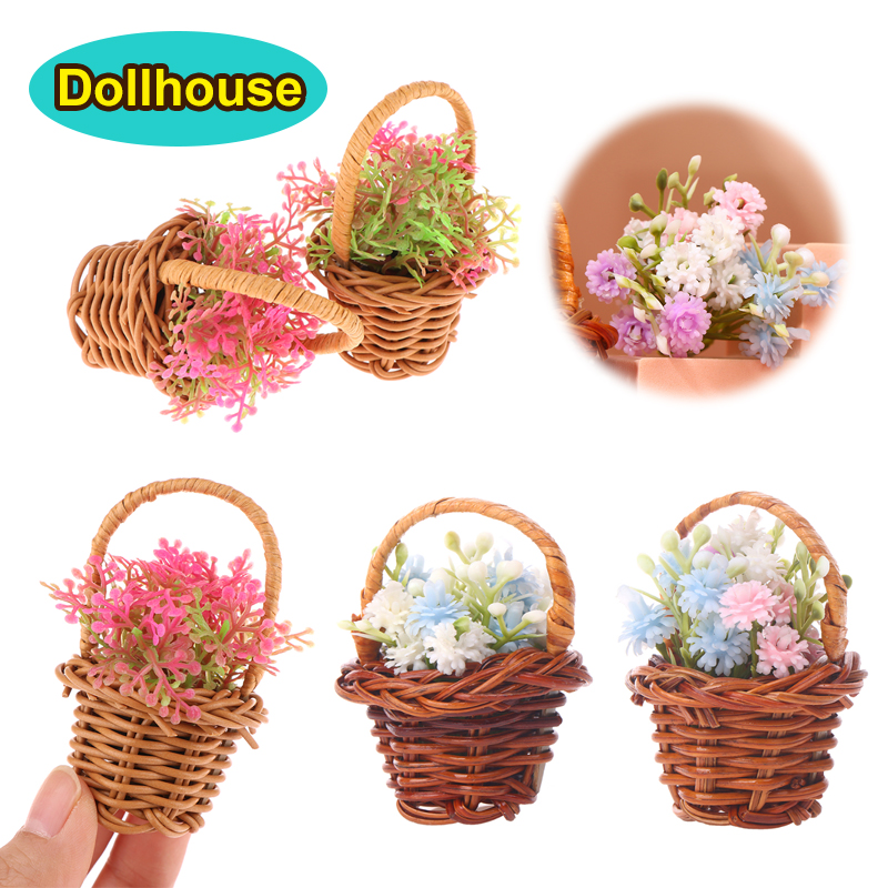 1Set 1:12 Dollhouse Miniature  - Kids Storage Toys ulasan dan harga