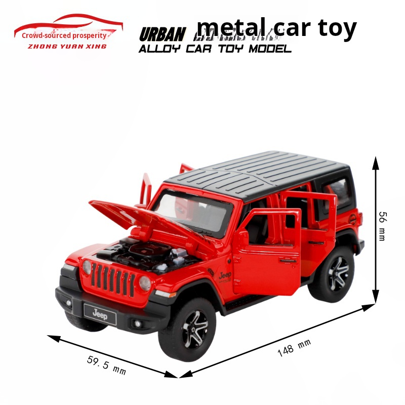 1/32 Jeep Wrangler Rubicon Off - Kids Toys Jeep ulasan dan harga