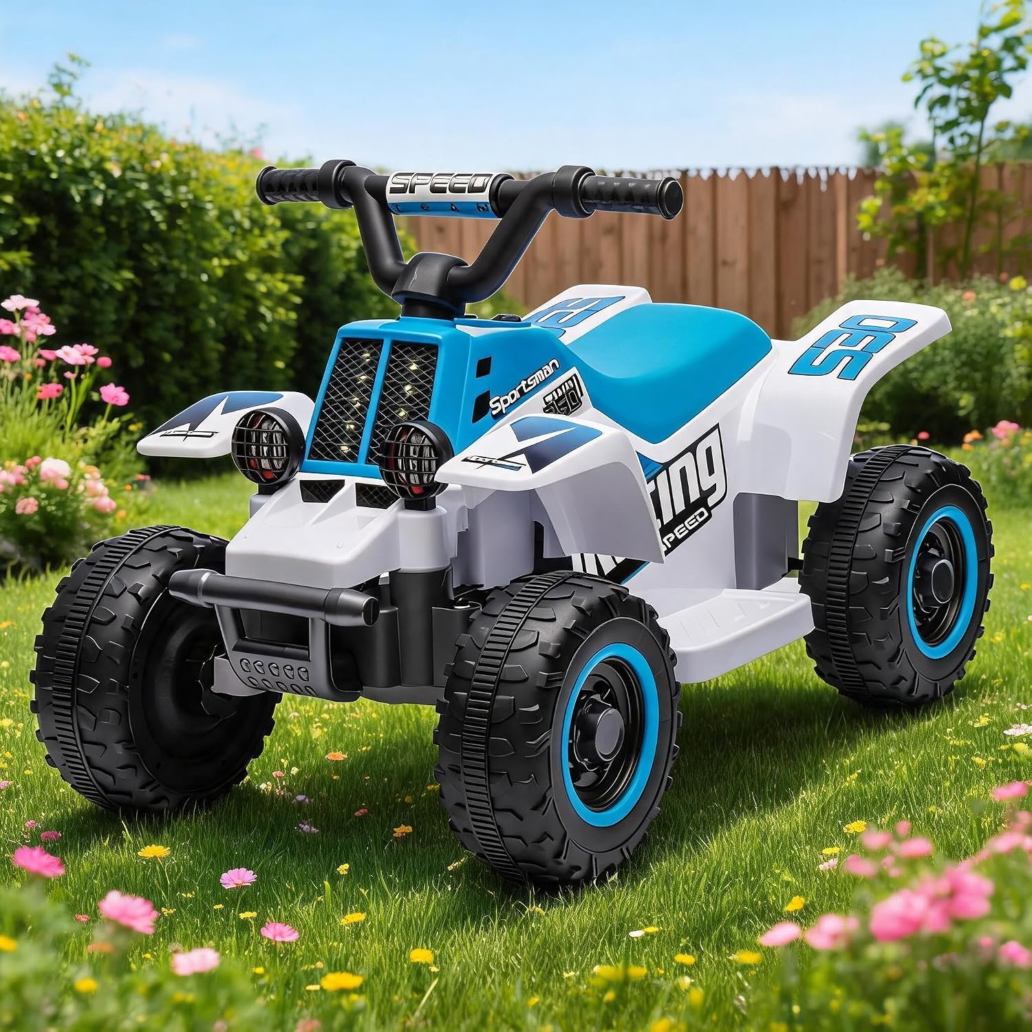 6V Kids Electric Ride-on ATV Q - Kids Toys Quad ulasan dan harga