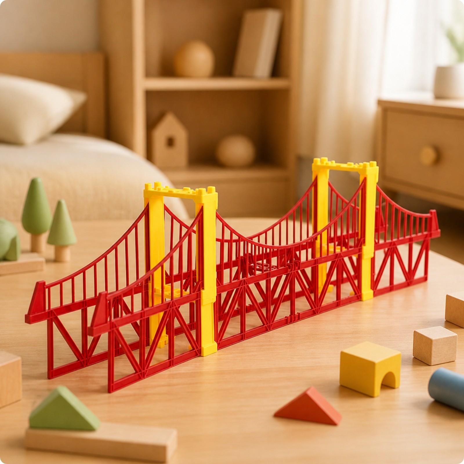 Freestanding Toy Train Bridge  - Kids Toys Brand ulasan dan harga