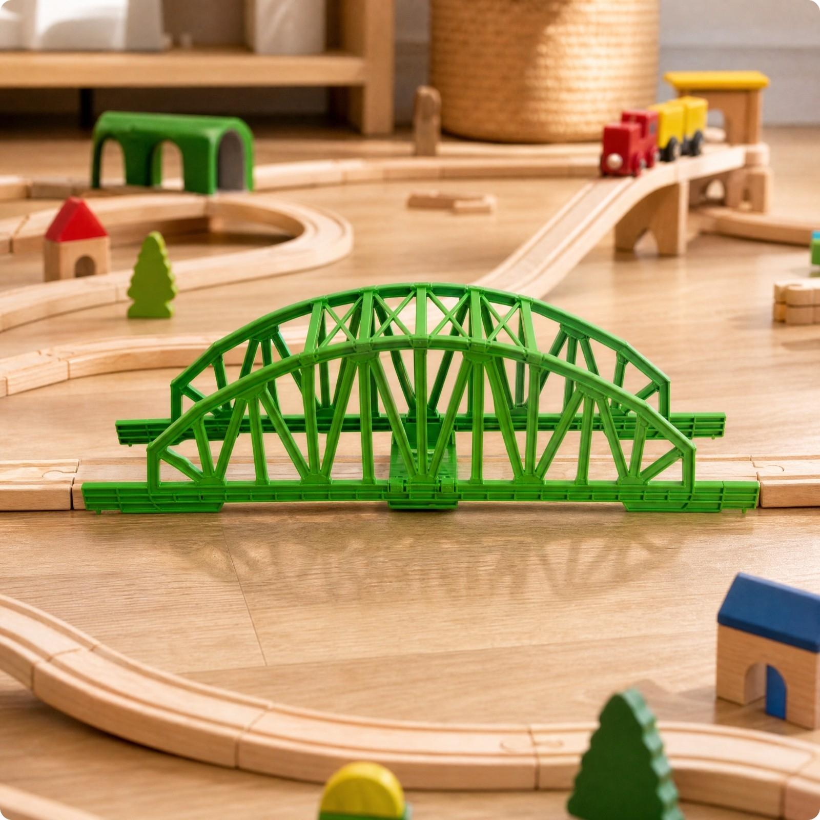 Freestanding Toy Train Bridge  - Kids Toys Brand ulasan dan harga