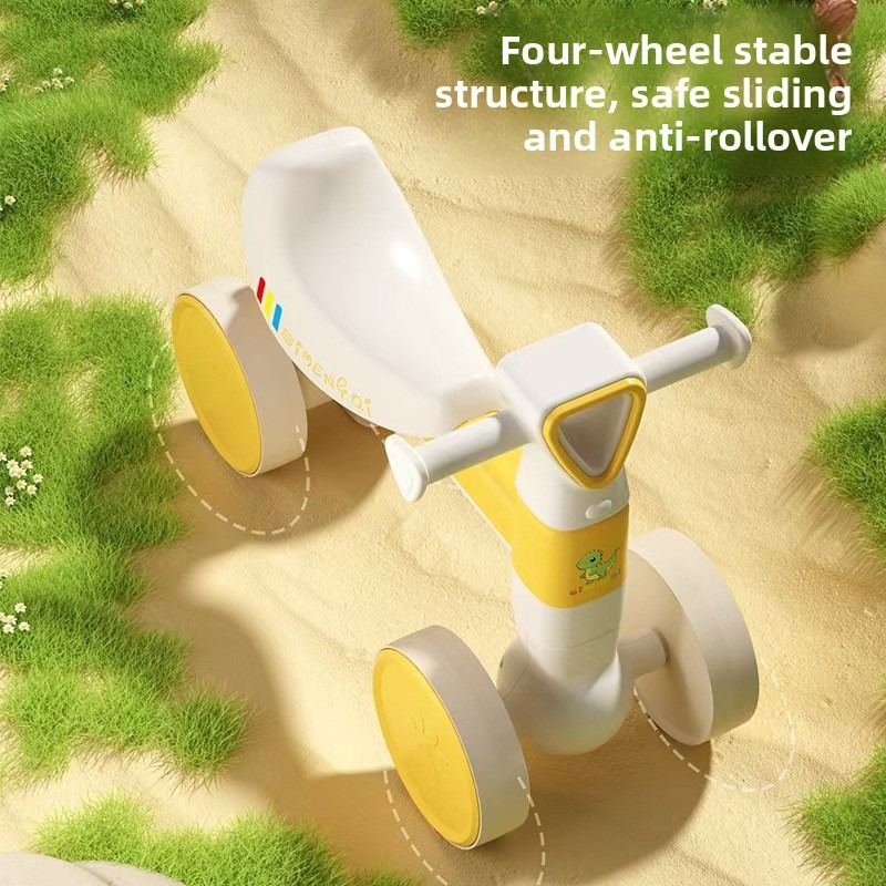 Baby Balance Bike 4 Wheel Todd - Kids Toys 3 Year Old ulasan dan harga