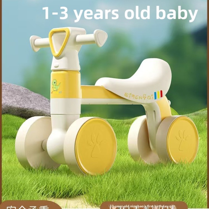 Baby Balance Bike 4 Wheel Todd - Kids Toys 3 Year Old ulasan dan harga