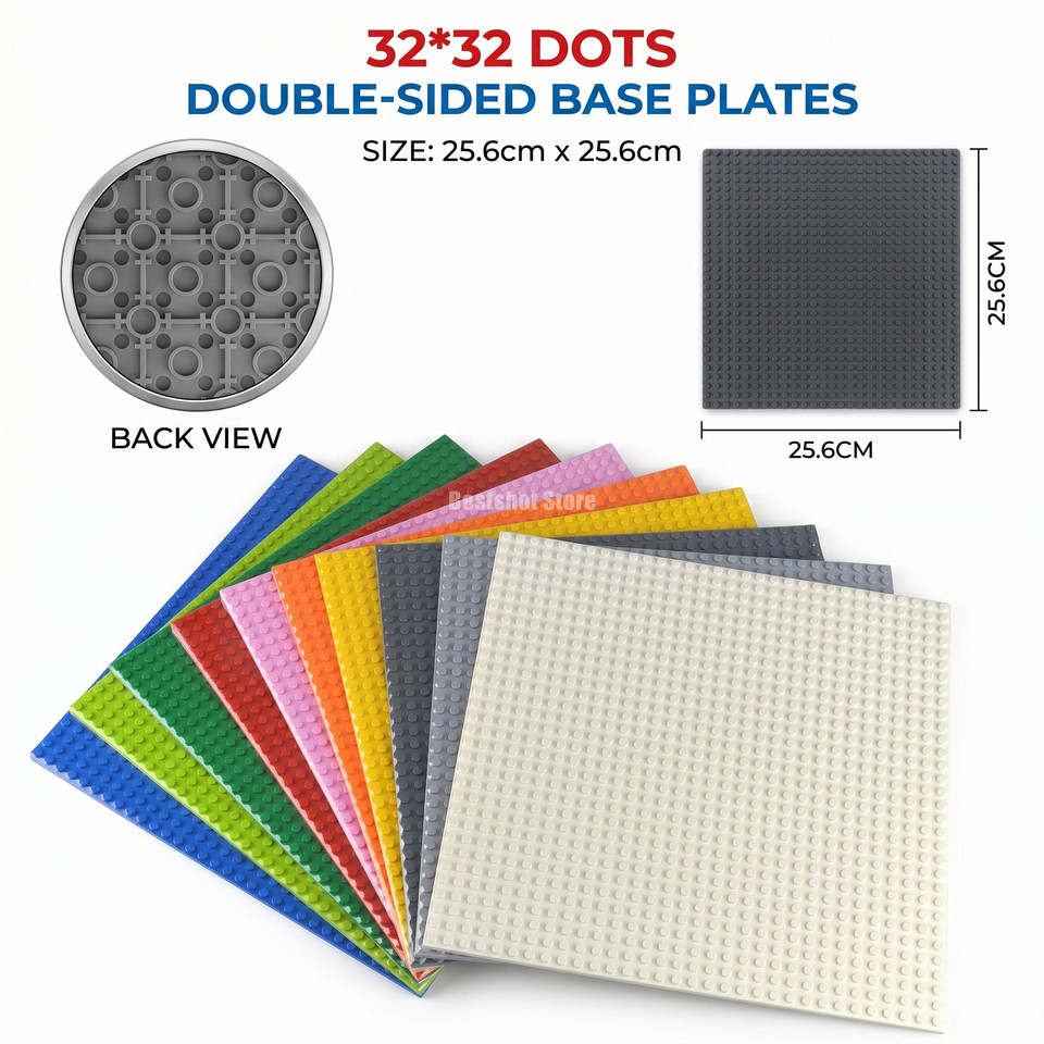 Base Plate 32x32 Dots Double S - Kids Toys Brand ulasan dan harga
