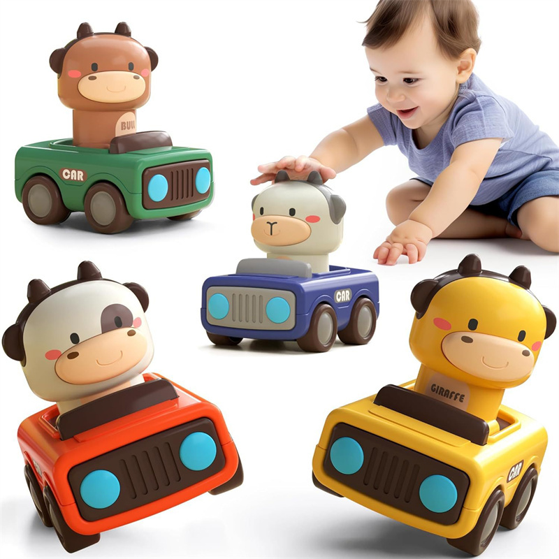 Animal Push and Go Car Toy, Du - Kids Toys 3 Year Old ulasan dan harga