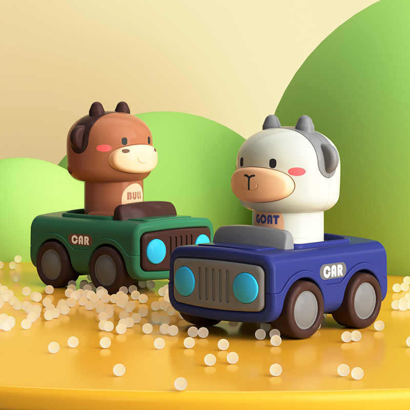 Animal Push and Go Car Toy, Du - Kids Toys 3 Year Old ulasan dan harga