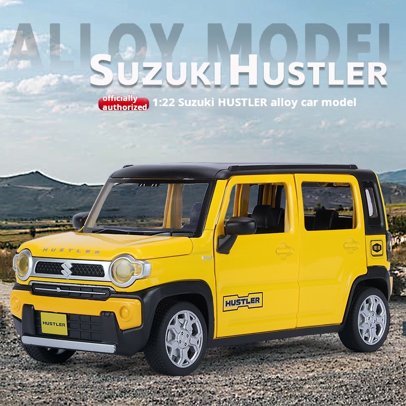 1:22 Suzuki HUSTLER Alloy Simu - Kids Toys Jeep ulasan dan harga
