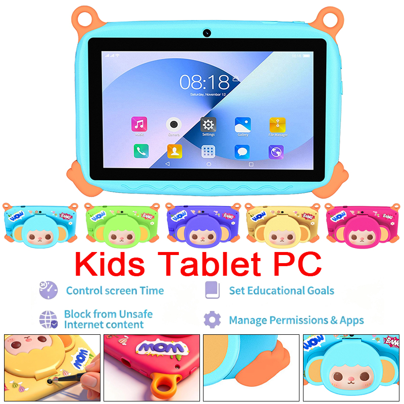 7 inch Kids Tablet PC Learning - Kids Toys Quad ulasan dan harga