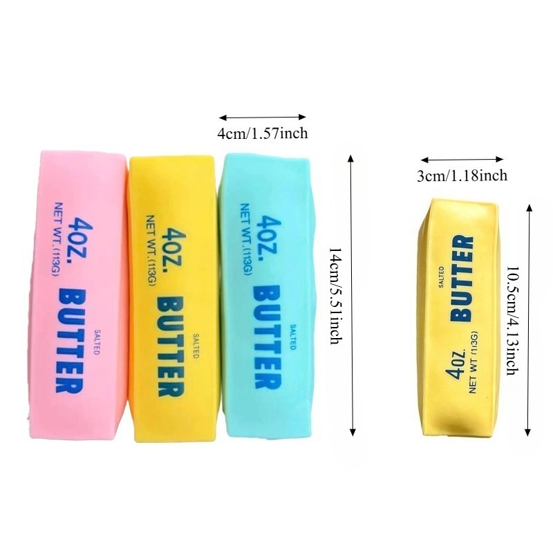 Crunchy Butter Stick Squishy B - Lego Building Blocks ulasan dan harga