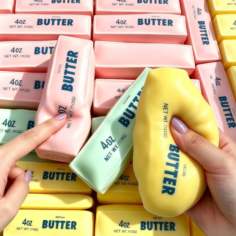Crunchy Butter Stick Squishy B - Lego Building Blocks ulasan dan harga