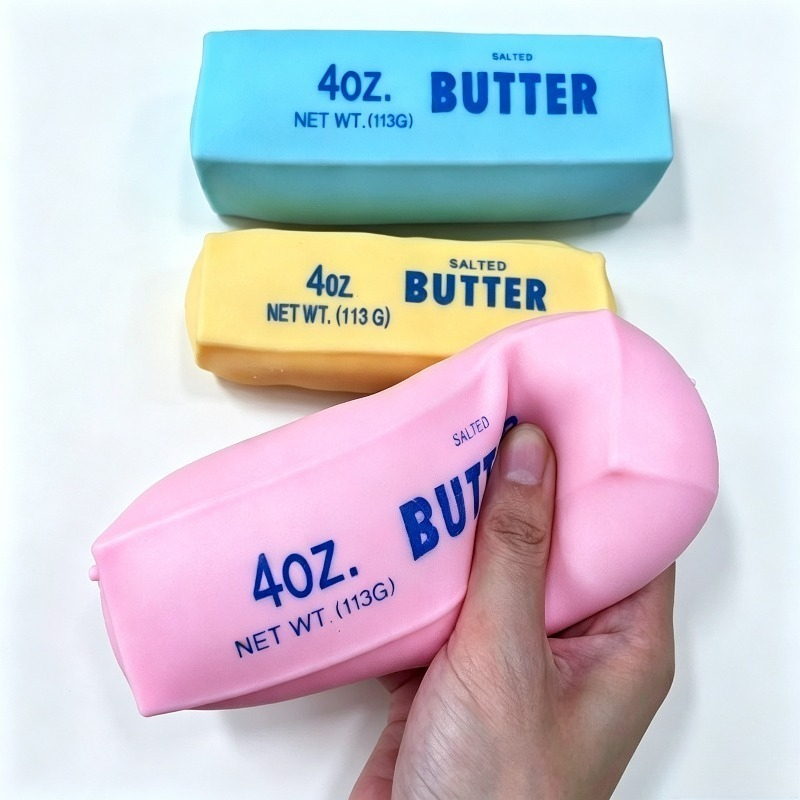 Crunchy Butter Stick Squishy B - Lego Building Blocks ulasan dan harga