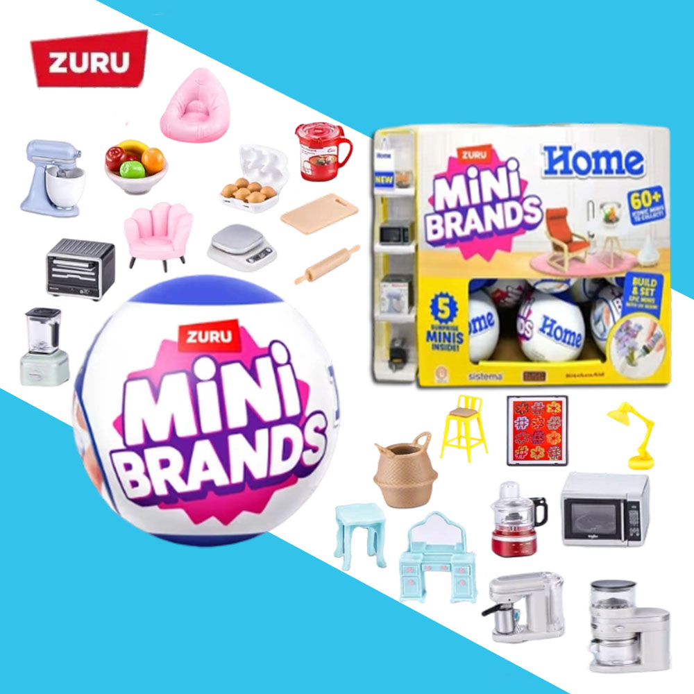 ZURU Mini Brands Home Series 1 - Kids Toys Brand ulasan dan harga
