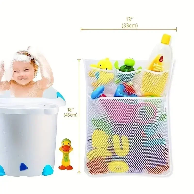 Toy Bag Net Bathroom Organizer - Kids Storage Toys ulasan dan harga