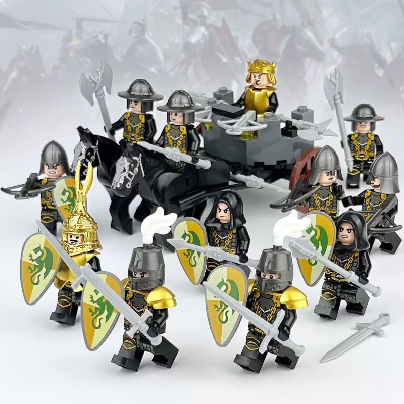 Ancient Roman medieval knights - Lego Building Blocks ulasan dan harga