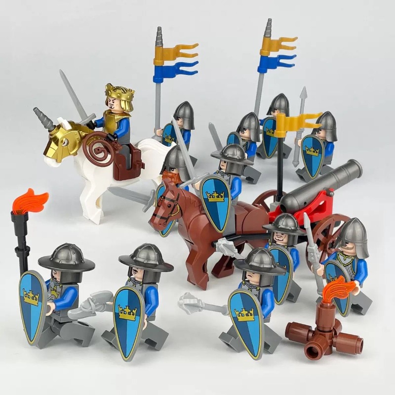 Ancient Roman medieval knights - Lego Building Blocks ulasan dan harga