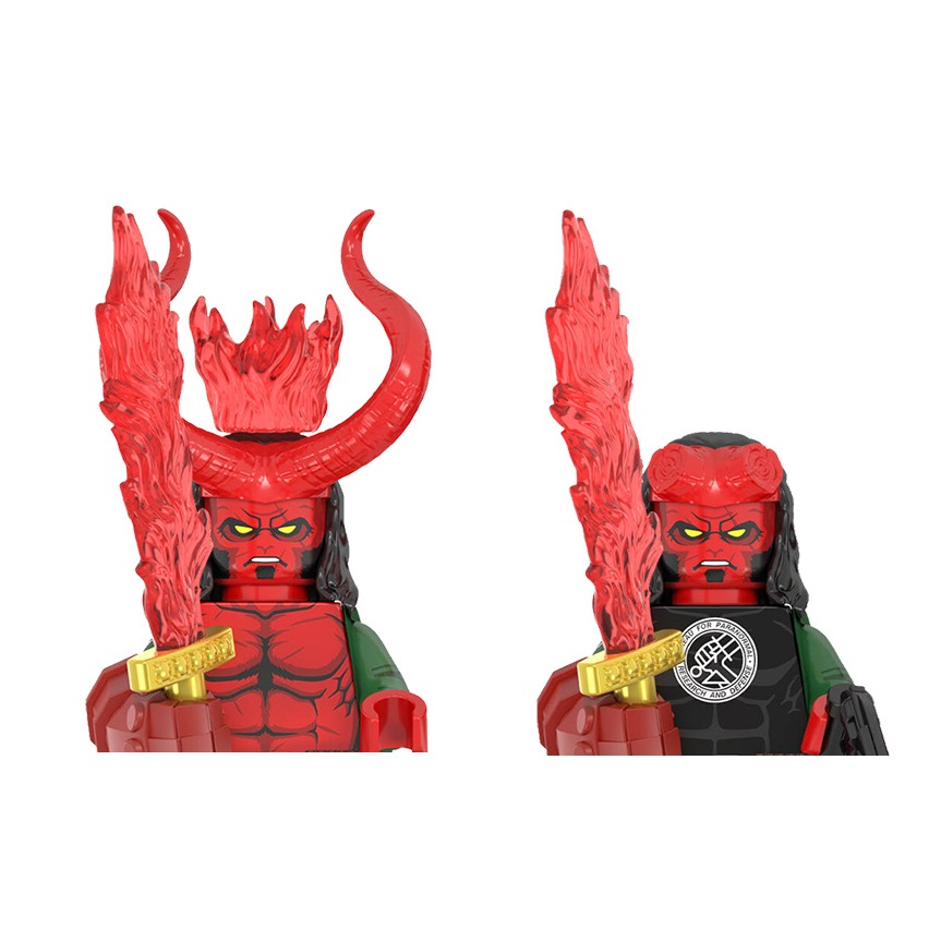 WM2422 WM2421 Hellboy Building - Lego Building Blocks ulasan dan harga