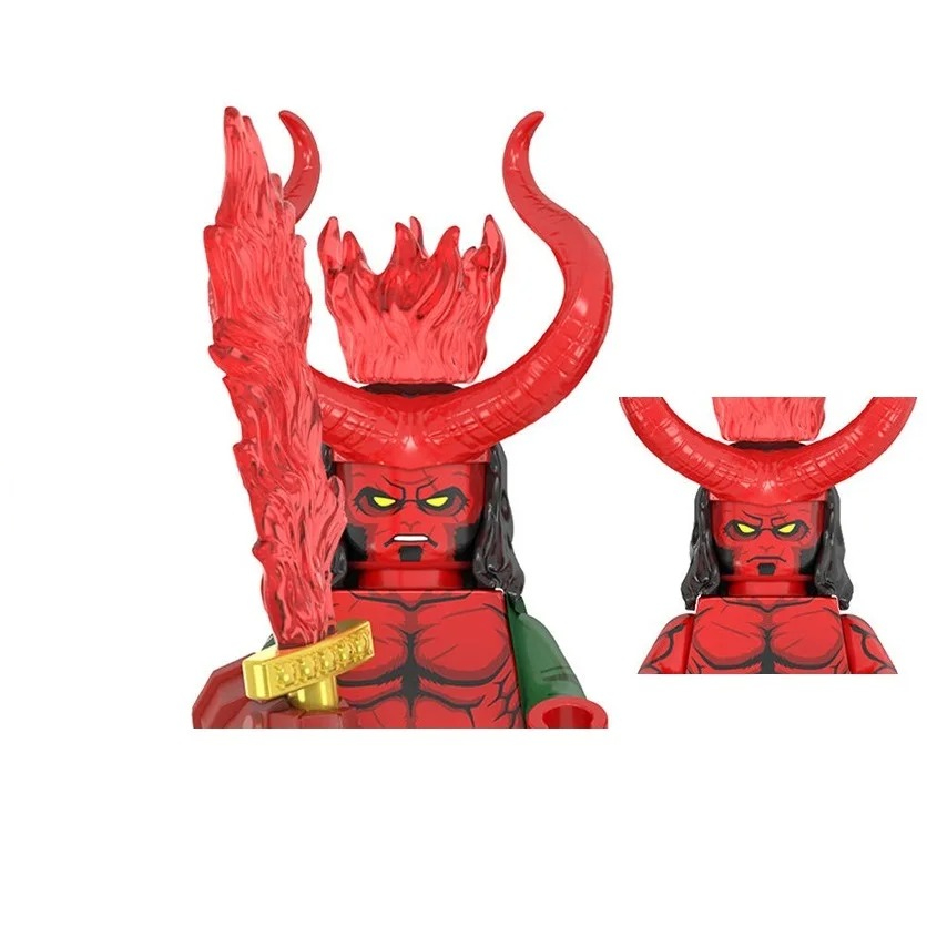 WM2422 WM2421 Hellboy Building - Lego Building Blocks ulasan dan harga