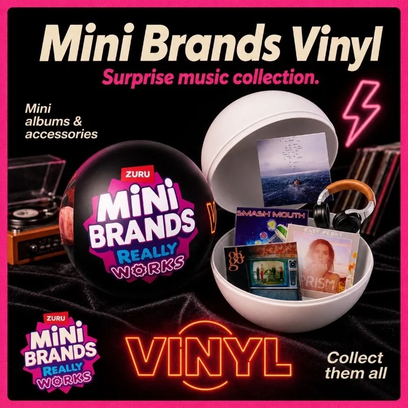 Brand-New ZURU Mini Vinyl Blin - Kids Toys Brand ulasan dan harga