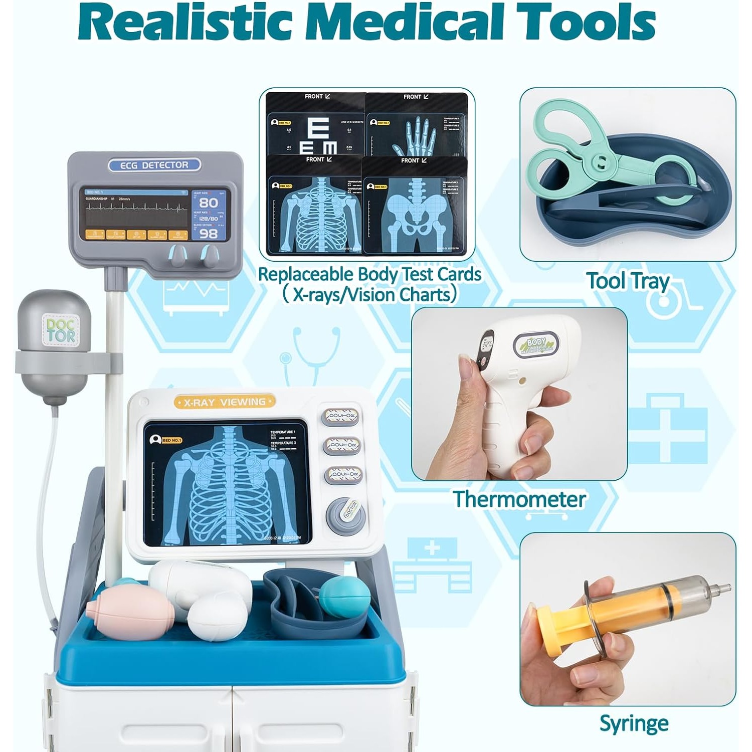 Doctor Kit Toy Pretend Play Do - Kids Xray Toys ulasan dan harga