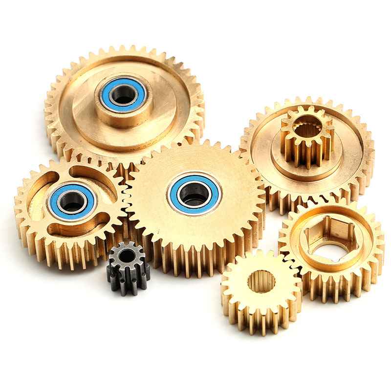7pcs Brass Gearbox Gear Set fo - Tamiya Model Rc Car ulasan dan harga