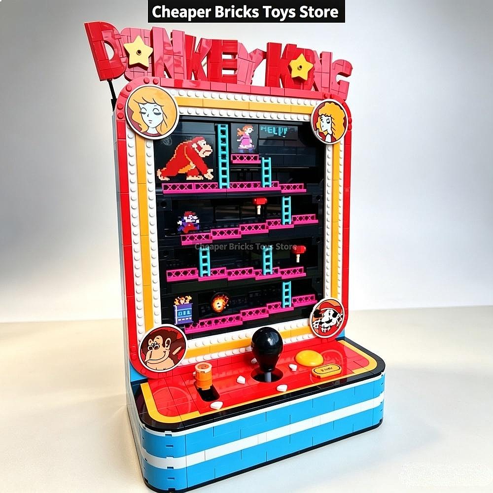 Cheaper Upright Game Machine B - Lego Building Blocks ulasan dan harga