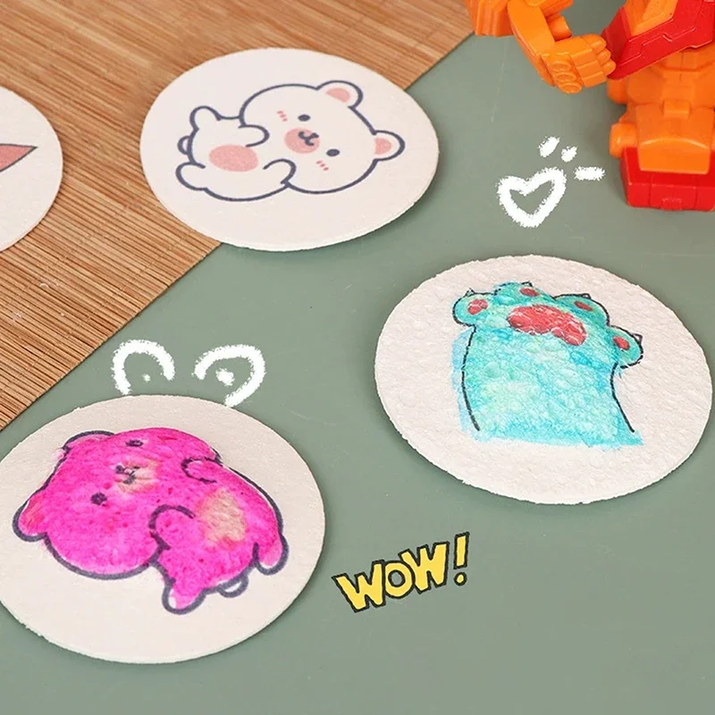 3D Puffy Foam Texture Painting - Kids Toys Drawing ulasan dan harga