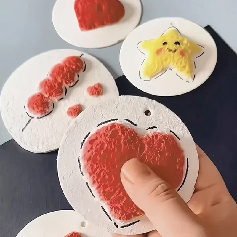 10Pcs 3D Magic Puffy Foam Text - Kids Toys Drawing ulasan dan harga