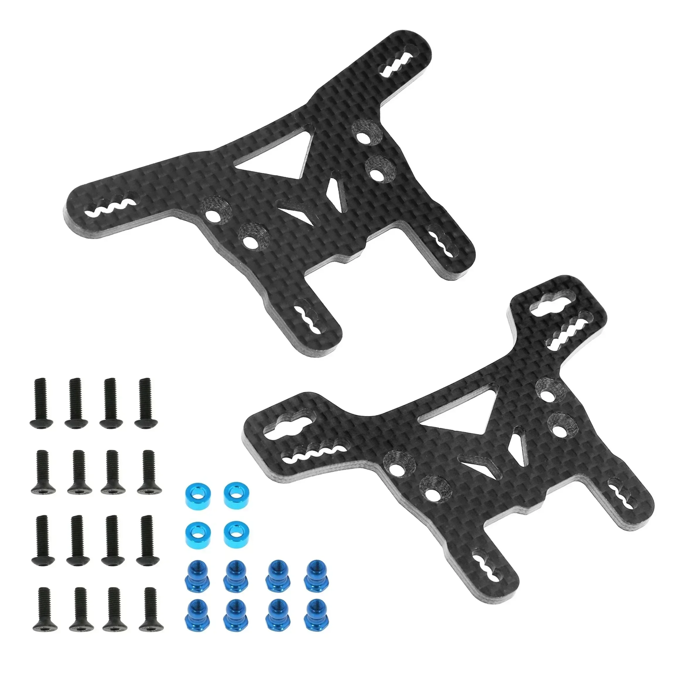 Carbon Fiber Front and Rear Sh - Tamiya Model Rc Car ulasan dan harga