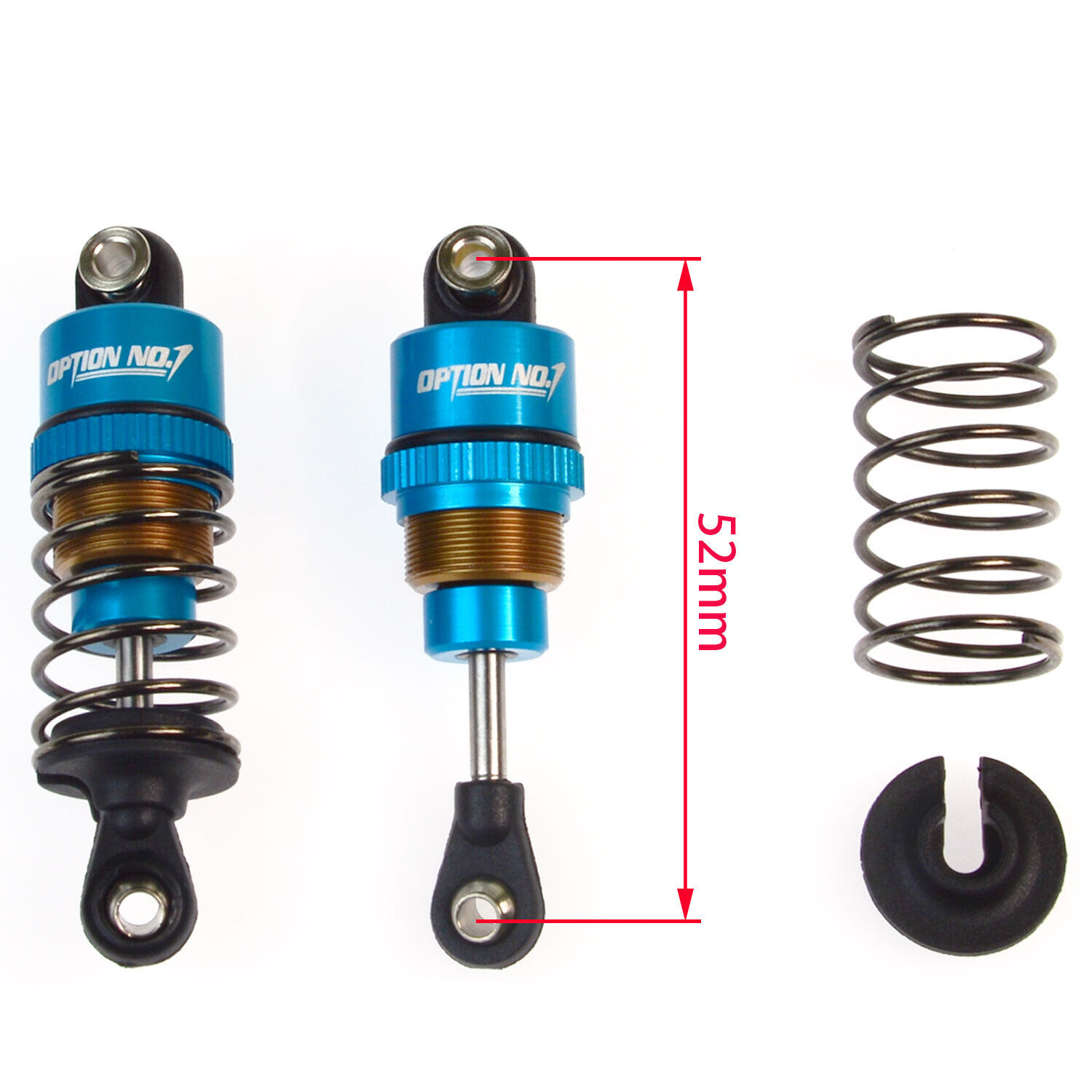 Aluminum Shock Absorbers Oil D - Tamiya Model Rc Car ulasan dan harga