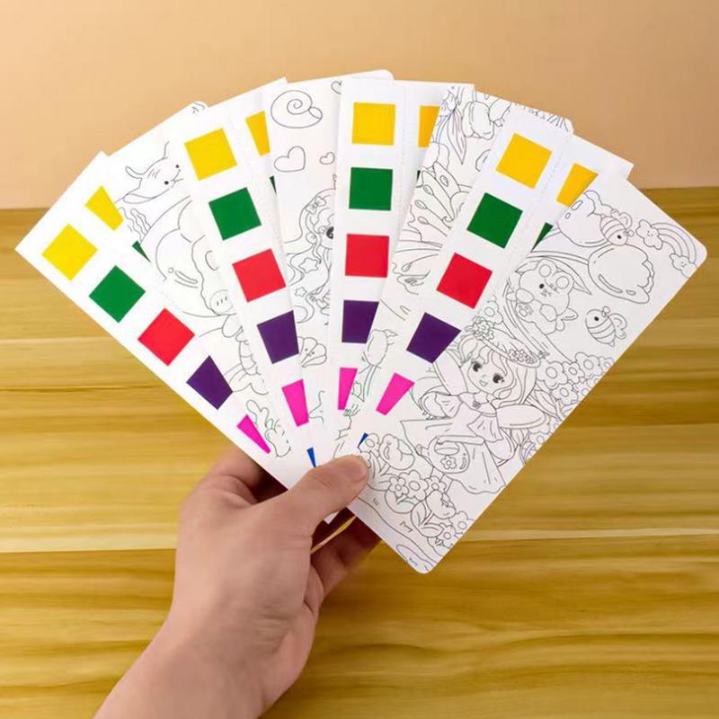Water Color Pigment Paint Draw - Kids Toys Drawing ulasan dan harga