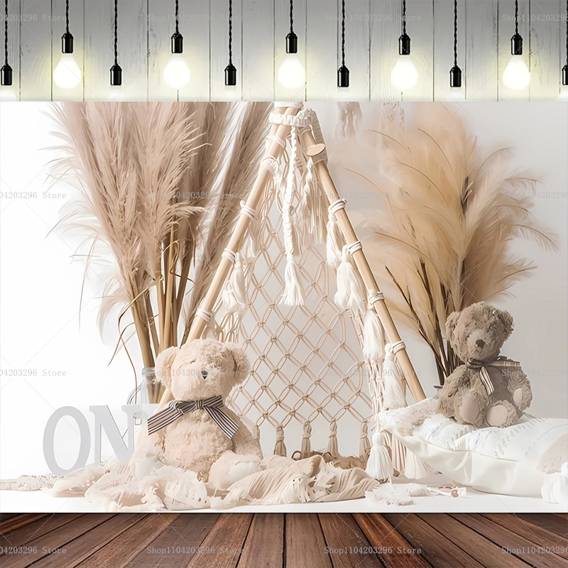 One Year Old Baby Birthday Bac - Banner Kids Toys ulasan dan harga