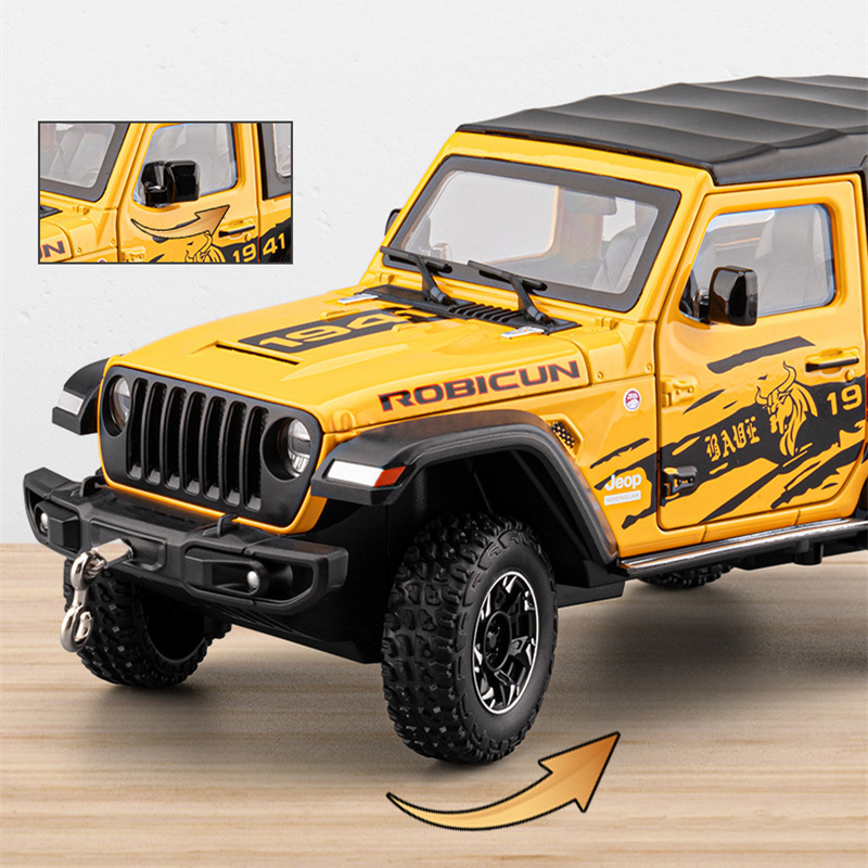 1:24 Jeeps Wrangler Rubicon Al - Kids Toys Jeep ulasan dan harga