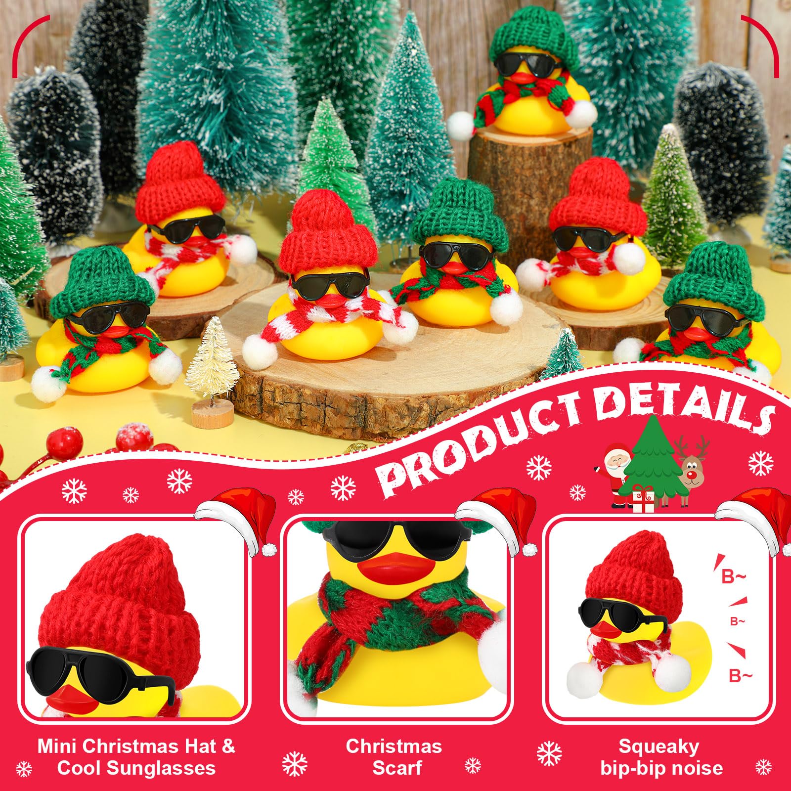 12/24/48 Set Christmas Rubber  - Kids Toys Jeep ulasan dan harga