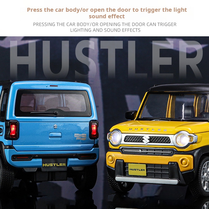 1:22 HUSTLER Alloy Simulation  - Kids Toys Jeep ulasan dan harga