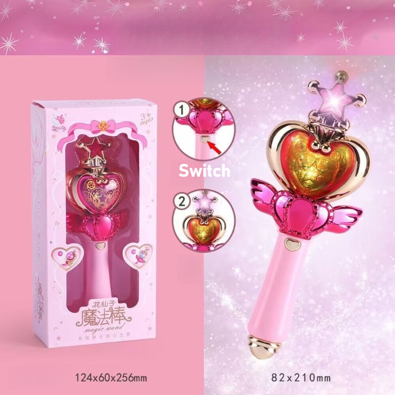 Fairy Magic Wand Glowing Music - Kids Toys 3 Year Old ulasan dan harga