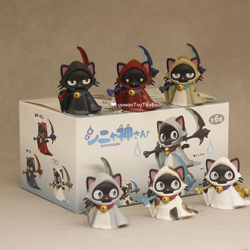 Japan Shinigami Cat Blind Box  - Kids Toys 3 Year Old ulasan dan harga
