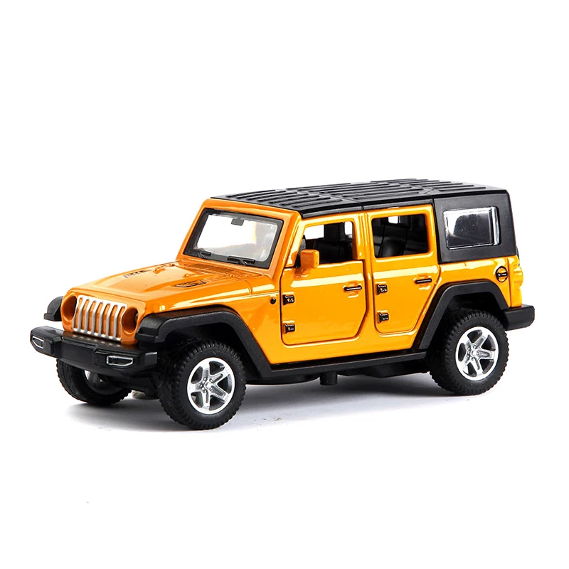1:36 Alloy JEEPS Wrangler Car  - Kids Toys Jeep ulasan dan harga