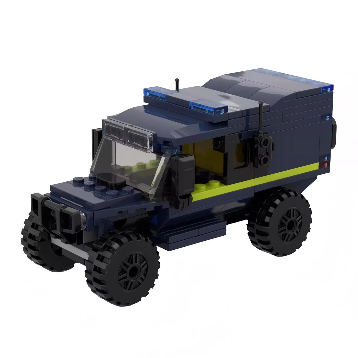 MOC Police Multi-Purpose SUV V - Kids Toys Jeep ulasan dan harga